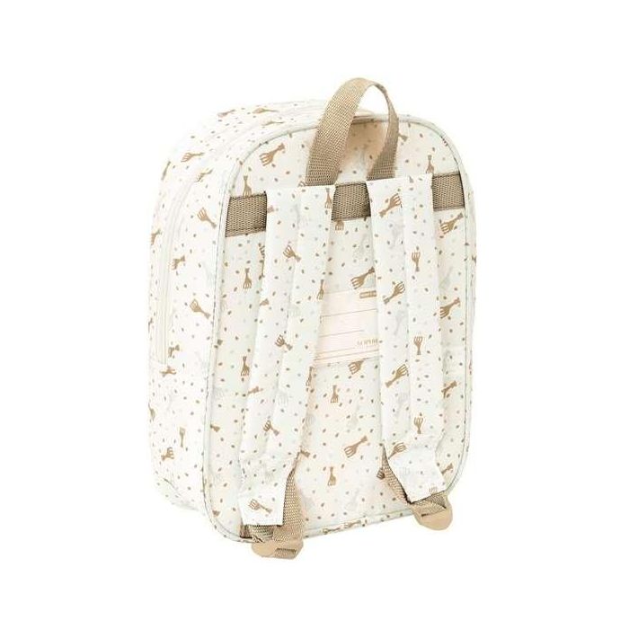 Mochila Escolar Sophie la Girafe Beige 20 x 28 x 8 cm 4