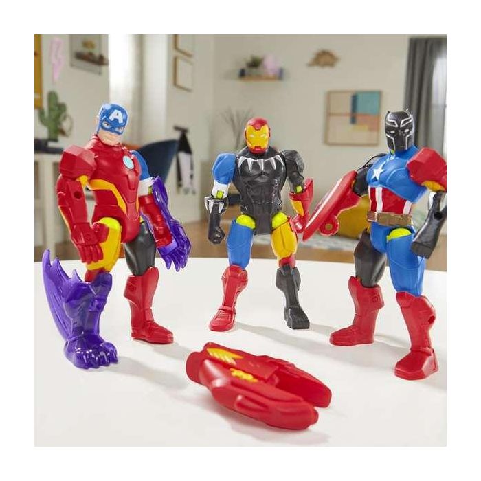 Figura Avengers Mixmashers Black Panther F9268 Hasbro 13 Figura Avengers Mixmashers Black Panther F9268 Hasbro 13