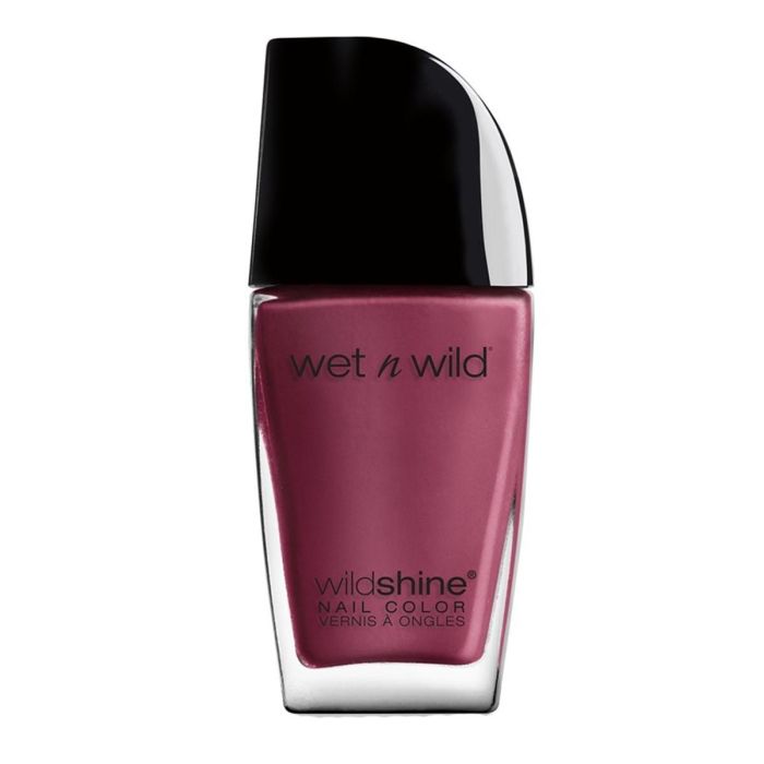 Wetn Wild Wildshine nail color laca de uñas grape minds think alike