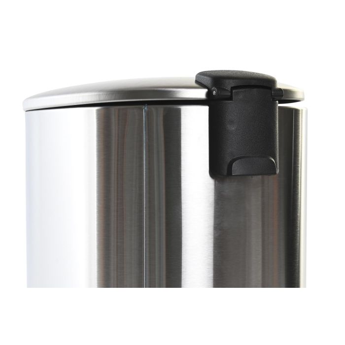 DKD Home Decor Papelera Basicos Plateada 5L Acero Inoxidable 25x27x20 cm 4 DKD Home Decor Papelera Basicos Plateada 5L Acero Inoxidable 25x27x20 cm 4
