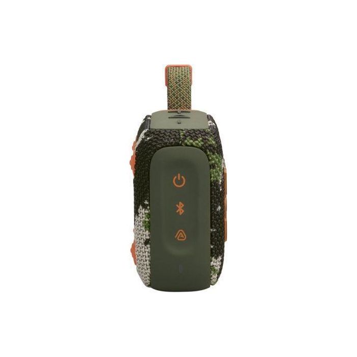 JBL JBLGO4SQUAD Altavoz Bluetooth Ultraportátil, 4.2W, Camuflaje, IP67 Resistente al Agua y Polvo