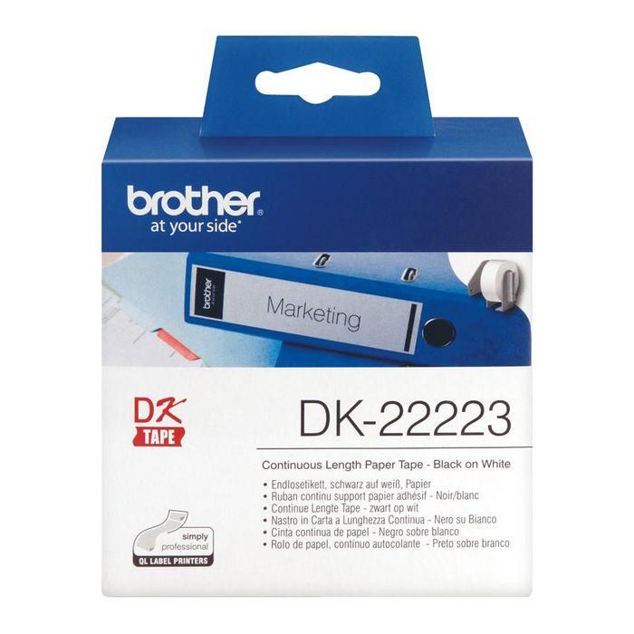 Brother DK-22223 Continuous Paper Tape (50mm) 1 Brother DK-22223 Continuous Paper Tape (50mm) 1