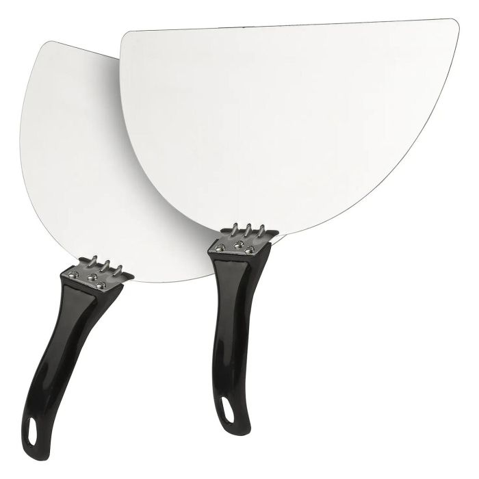 Ferrari Horno de Pizza con Piedra, 28 cm, 420 °C, 1200 W, Negro y Plata - Modelo G10199