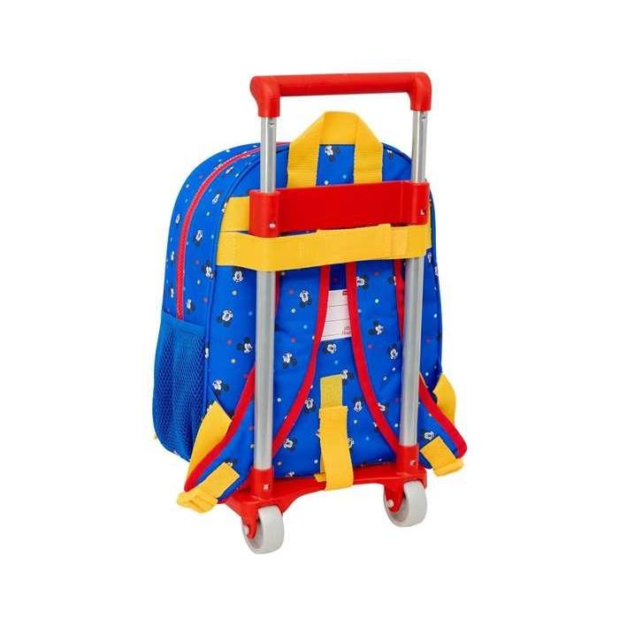 Safta Mochila Carro 609+705 Mickey Mouse "Good Day" Infantil 28x34x10cm 1 Safta Mochila Carro 609+705 Mickey Mouse "Good Day" Infantil 28x34x10cm 1