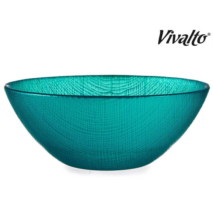 Bol Vidrio 15Cm Turquesa Vivalto (24 Unidades) 1 Bol Vidrio 15Cm Turquesa Vivalto (24 Unidades) 1