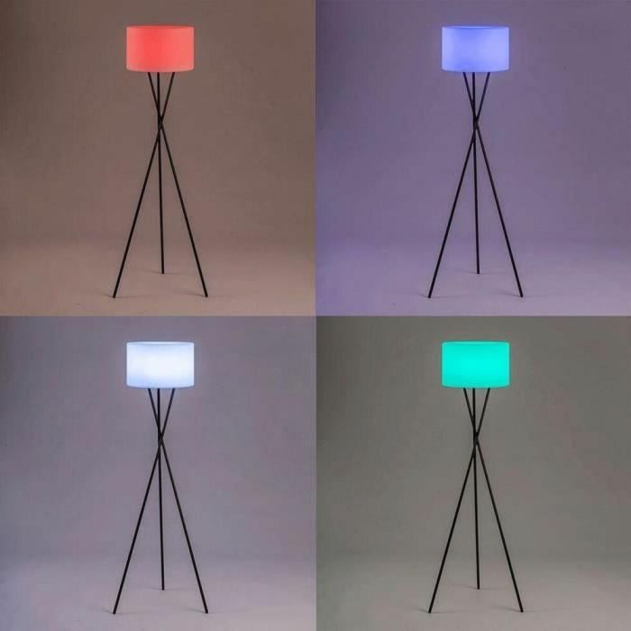 Lumisky LUM3760119731741 Lámpara de pie inalámbrica Tamboury, LED multicolor regulable, 150 cm de altura 5