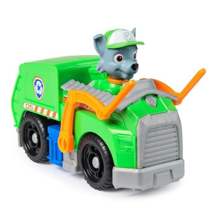 Spin Master 6071213 Rocky Paw Patrol - Vehículo Camión de Reciclaje con Montacargas Móvil y Maletero Abatible, Juguete Infantil 0 Spin Master 6071213 Rocky Paw Patrol - Vehículo Camión de Reciclaje con Montacargas Móvil y Maletero Abatible, Juguete Infantil 0