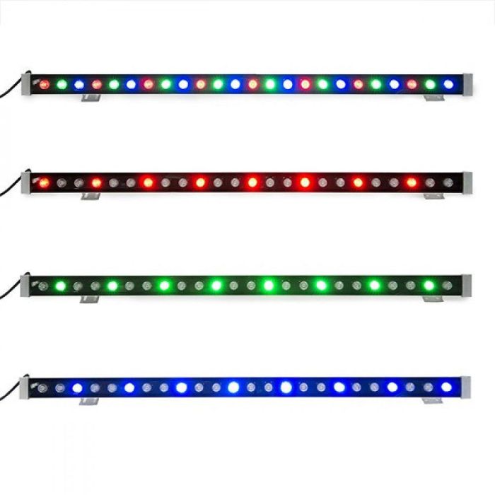 HO-BN-24W-RGB Bañador de Pared LED 24W RGB Mando IP65 Exterior 60° IRC80 Aluminio Soporte Ajustable 40.000H 4 HO-BN-24W-RGB Bañador de Pared LED 24W RGB Mando IP65 Exterior 60° IRC80 Aluminio Soporte Ajustable 40.000H 4