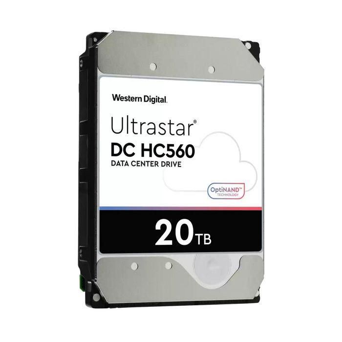 Western Digital Ultrastar DC HC560 Disco Duro 20 TB SATA 3.5 pulgadas 512MB 6 Gb/s con tecnología OptiNAND para Enterprise 1