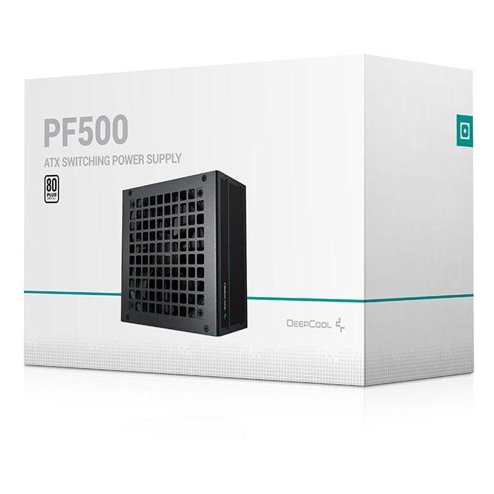DeepCool PF500 Fuente Alimentación 500W 80 PLUS para PC/Servidor ATX No Modular Color Negro 8 DeepCool PF500 Fuente Alimentación 500W 80 PLUS para PC/Servidor ATX No Modular Color Negro 8