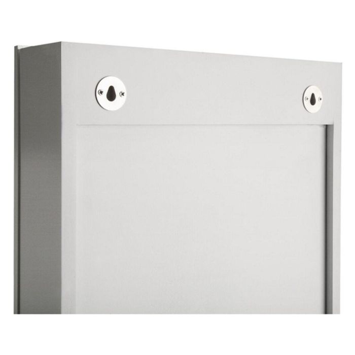 Versa Espejo Joyero Blanco Minimal - 10x120x30 cm 1 Versa Espejo Joyero Blanco Minimal - 10x120x30 cm 1