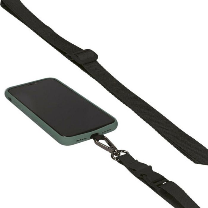 Cordón para Teléfono Móvil KSIX Negro Universal Cordón para Teléfono Móvil KSIX Negro Universal