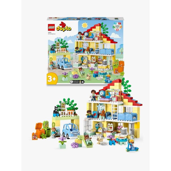 LEGO Duplo 10994 Casa Familiar 3en1 Juego de Construcción para Niños y Niñas a Partir de 3 Años con 218 Piezas Multicolor 7