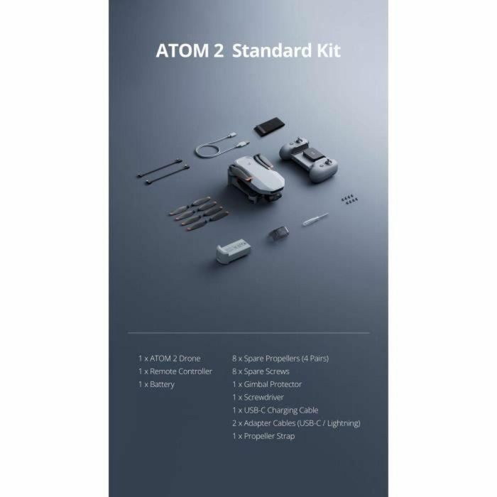Potensic ATOM 2 POT6978392910006 - Dron con cámara HD/4K, GPS, 31 min de vuelo, 10 km de alcance 2