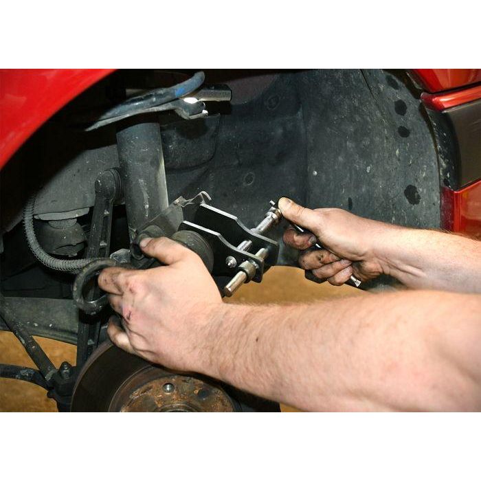 Precision Steel AUC3221322114955 Empujador de Pistón de Tornillo de Acero para Pinza de Freno - Evita Daños al Retraer 3