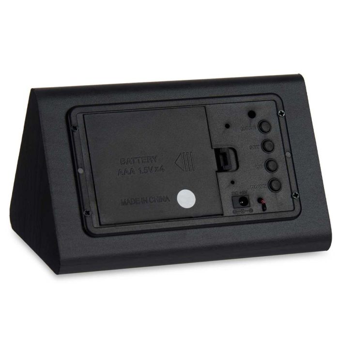 Reloj Digital Negro Giftdecor 11X7CM (12 Unidades) 3 Reloj Digital Negro Giftdecor 11X7CM (12 Unidades) 3