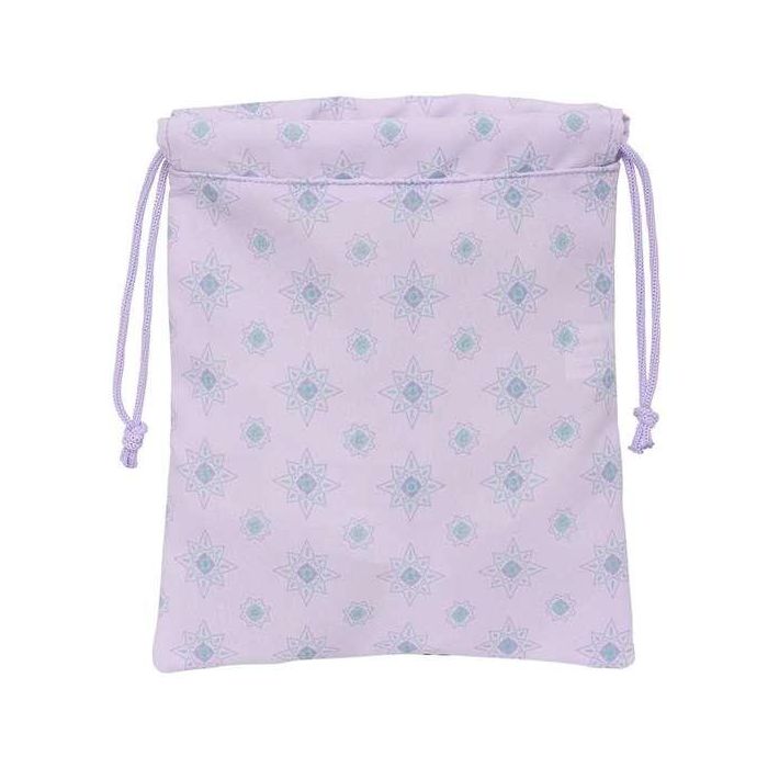 Bolsito de Merienda Wish Lila 20 x 25 x 1 cm Saco Bolsito de Merienda Wish Lila 20 x 25 x 1 cm Saco