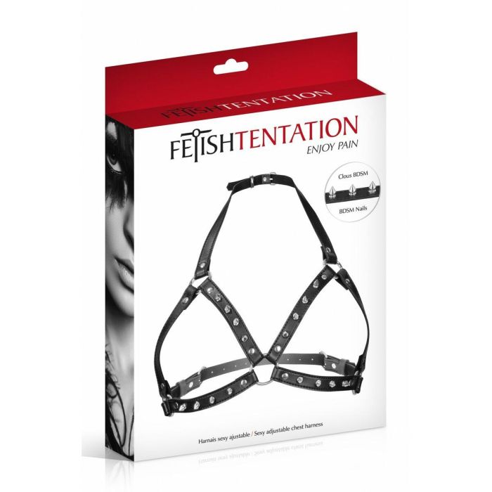 Arnés Fetish Tentation Negro 1 Arnés Fetish Tentation Negro 1
