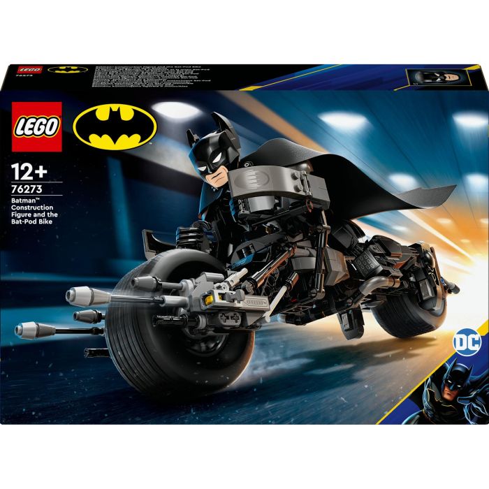 LEGO 76273 DC Batman: Minifigura de Batman y motocicleta Bat-Pod para construir 0 LEGO 76273 DC Batman: Minifigura de Batman y motocicleta Bat-Pod para construir 0