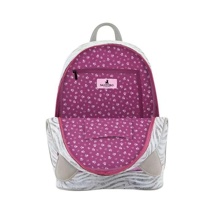 Safta Mini Mochila Gorjuss "Ruby Wild" Gris Polyester + Polyurethane Niña 2
