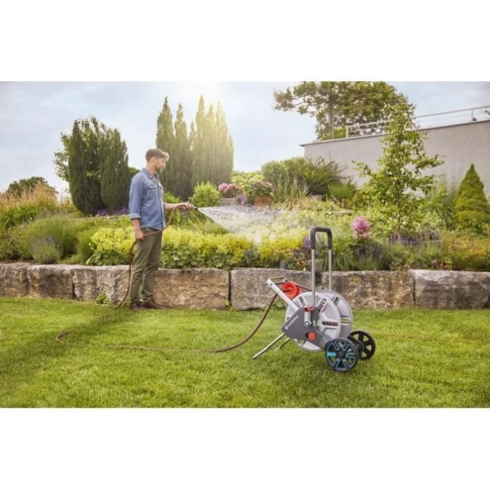 Gardena Schlauchwagen CleverRoll M Easy Metall Set 1 Gardena Schlauchwagen CleverRoll M Easy Metall Set 1