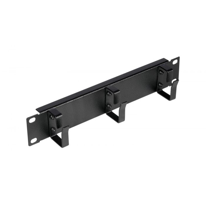 Equip 10" Kabeldurchführung mit Ringeinsatz. 1U schwarz