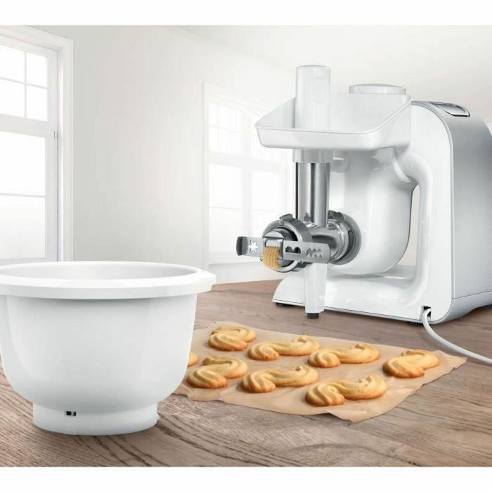 Accesorios Baking Sensation - BOSCH - MUZ5BS1 - Picadora de carne - Rejilla de 5 mm - Accesorio para galletas 4 formas - Bol de 3,9 L 4