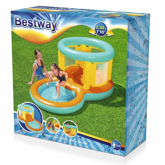 Bestway Piscina Hinchable Parque de Juegos Saltador 239x142x102 cm +3 a 6 Años Jardin 52385 15 Bestway Piscina Hinchable Parque de Juegos Saltador 239x142x102 cm +3 a 6 Años Jardin 52385 15