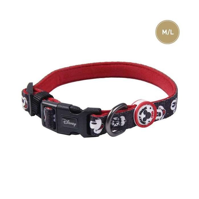 Cerdá T4M:M/L Collar Premium para Perros Mickey Negro Talla M-L 6