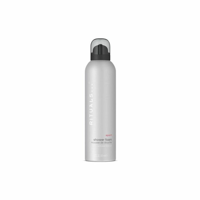 Rituals SPORT shower foam Espuma de Ducha Corporal para Hombre con Carbón Activo y Tecnología Power Recharge Revitalizante 200 ml Rituals SPORT shower foam Espuma de Ducha Corporal para Hombre con Carbón Activo y Tecnología Power Recharge Revitalizante 200 ml