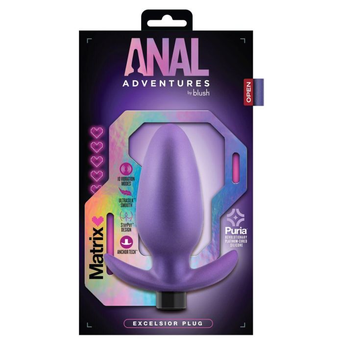 Plug Anal Blush ADVENTURES MATRIX Morado 2