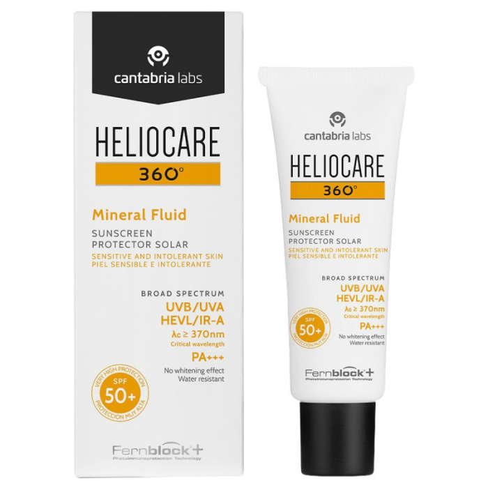 Heliocare 360° Mineral Fluid Spf50+, 50 mL