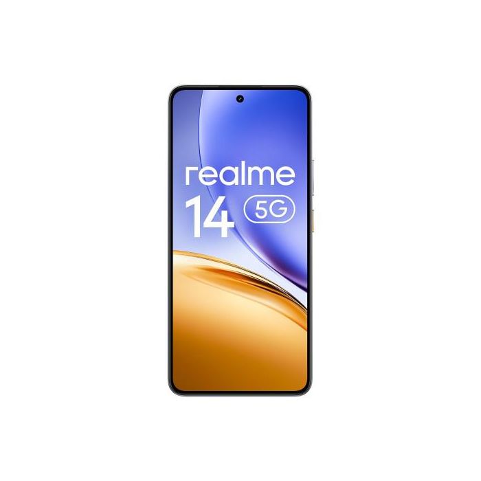 Realme 14 Smartphone 6.67" AMOLED 120Hz Snapdragon 6 Gen 4 12GB RAM 256GB 50MP Cámara 6000mAh Plata 631011005626 Realme 14 Smartphone 6.67" AMOLED 120Hz Snapdragon 6 Gen 4 12GB RAM 256GB 50MP Cámara 6000mAh Plata 631011005626