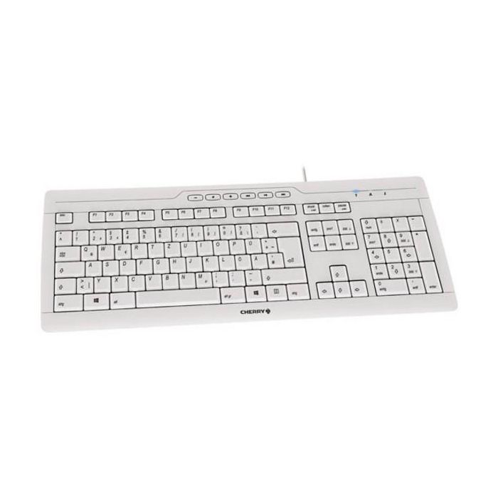 CHERRY STREAM 3.0 Corded IT-Layout weiß/grau 1 CHERRY STREAM 3.0 Corded IT-Layout weiß/grau 1