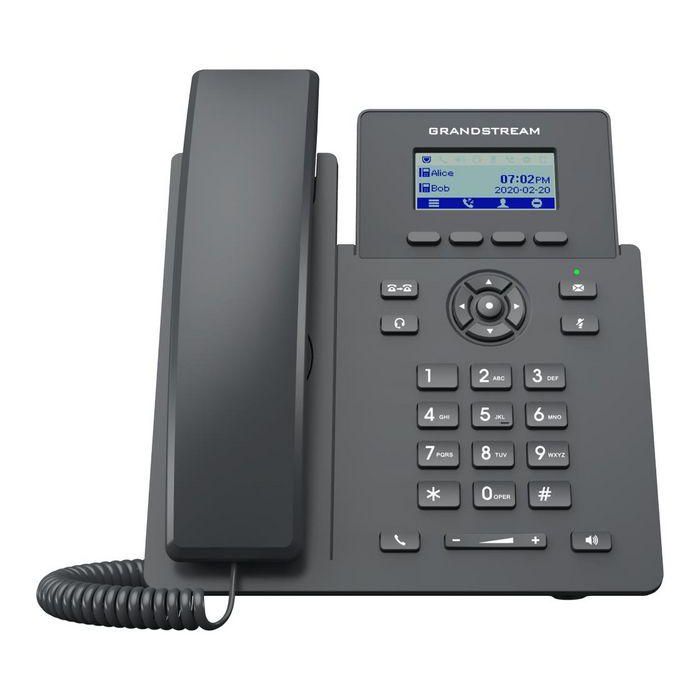Grandstream GRP2601P - Teléfono IP Carrier-Grade de 2 Líneas con PoE, Pantalla LCD 132x48, Conferencia 5 Vías y Ethernet 10/100 0 Grandstream GRP2601P - Teléfono IP Carrier-Grade de 2 Líneas con PoE, Pantalla LCD 132x48, Conferencia 5 Vías y Ethernet 10/100 0