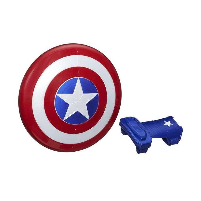 Escudo y guante magnéticso avengers capitan america 1