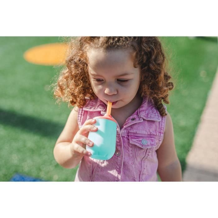 Vaso de entrenamiento NUBY - Silicona - 120 ml - A partir de los 6 meses - Multicolor 3