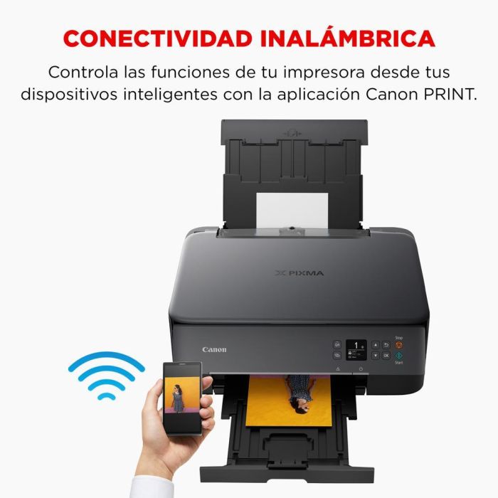 Canon 4462C086 Impresora Multifunción Fotográfica 3 en 1 Inyección Tinta Color WiFi Dúplex Automático A4 PIXMA TS5350i Negro 1 Canon 4462C086 Impresora Multifunción Fotográfica 3 en 1 Inyección Tinta Color WiFi Dúplex Automático A4 PIXMA TS5350i Negro 1