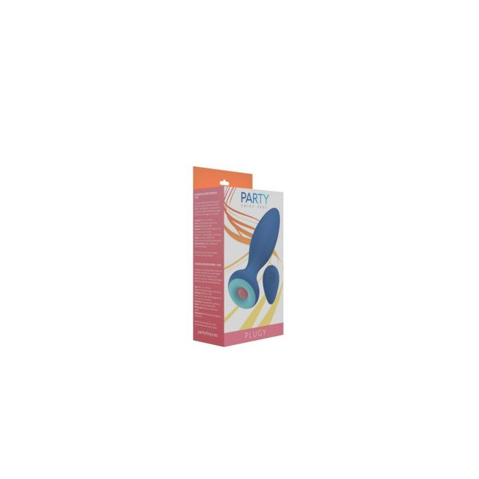 Plug Anal Party Color Toys Azul (17 cm) 2 Plug Anal Party Color Toys Azul (17 cm) 2