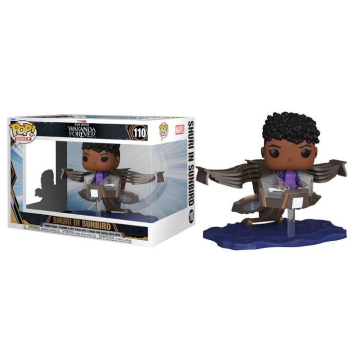 FUNKO Figura POP Black Panther Wakanda Forever Shuri in Sunbird 9cm Funko POP Vinilo