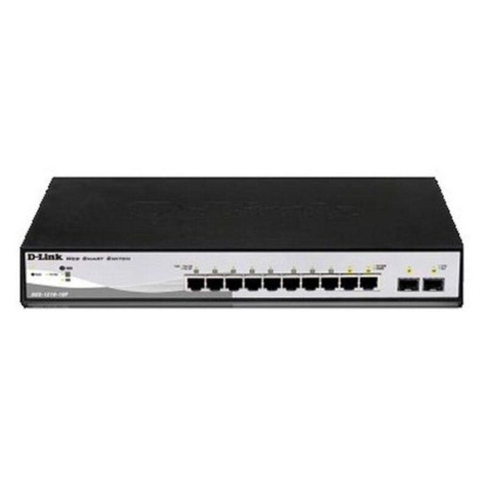 Switch de Sobremesa D-Link DGS-1210-10P 10 Puertos RJ45