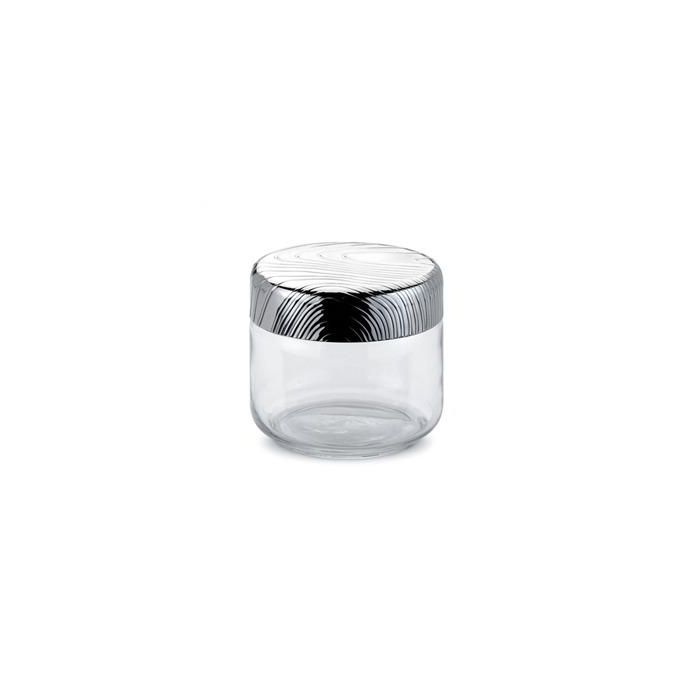 Alessi PU05/50 Bote Hermético Veneer de Acero y Vidrio 50cl - Diseñado por Patricia Urquiola Alessi PU05/50 Bote Hermético Veneer de Acero y Vidrio 50cl - Diseñado por Patricia Urquiola