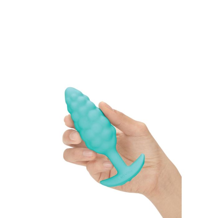 Plug Vibrador Anal B-Vibe Bump Texture Verde 6 Plug Vibrador Anal B-Vibe Bump Texture Verde 6