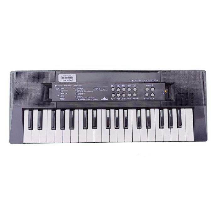 Reig 8936 Órgano electrónico 37 Teclas negro con micrófono USB interactivo +3 años Reig 8936 Órgano electrónico 37 Teclas negro con micrófono USB interactivo +3 años