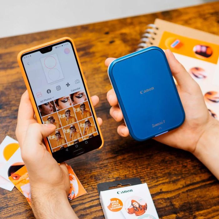 Impresora Fotográfica Canon Zoemini 2 Azul 2