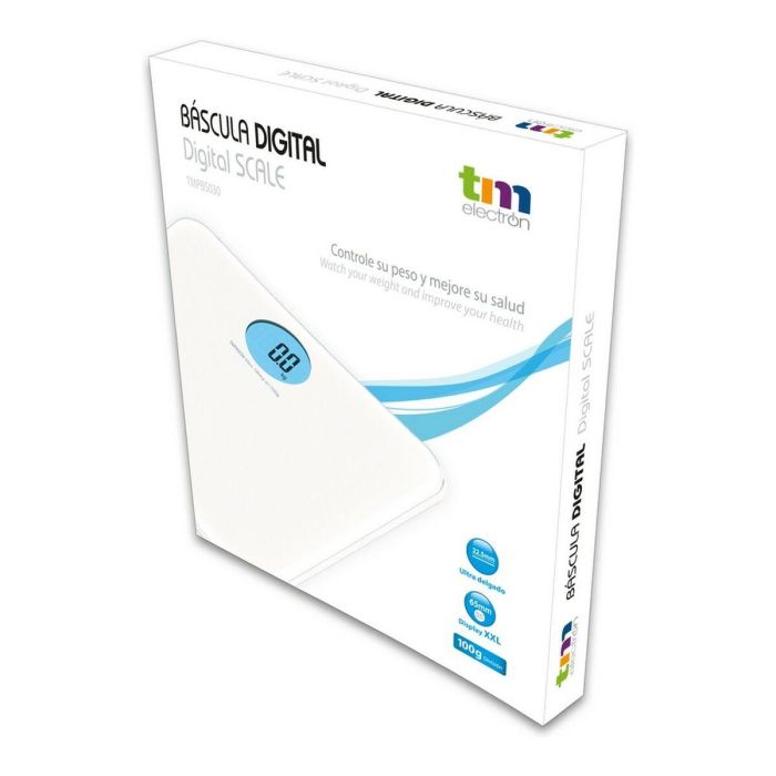 Báscula Digital de Baño TM Electron Blanco 6 Báscula Digital de Baño TM Electron Blanco 6