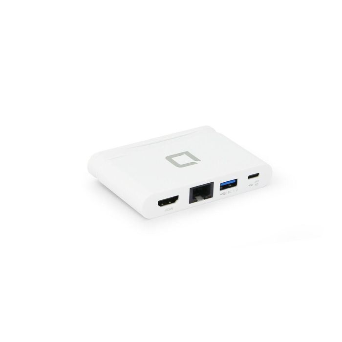 Hub USB Dicota D31730 Blanco 4 Hub USB Dicota D31730 Blanco 4