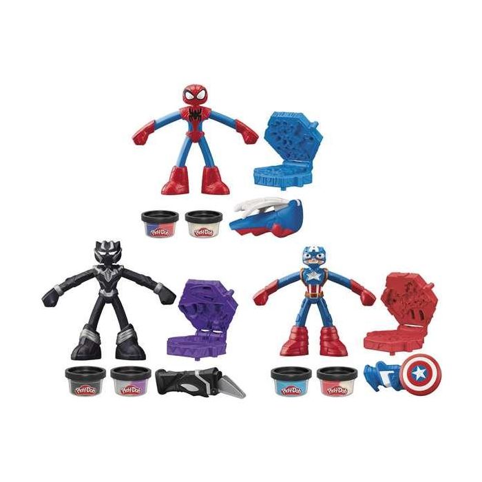Play-doh marvel figuras de acción 13 Play-doh marvel figuras de acción 13