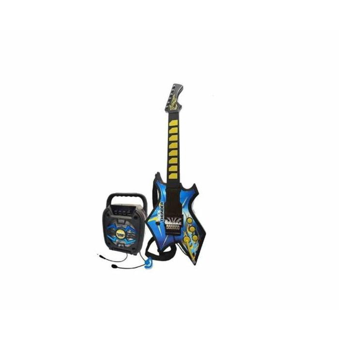 Reig Guitarra Electrónica Rock Thunder + Bafle con Bluetooth para Niños +3 Años