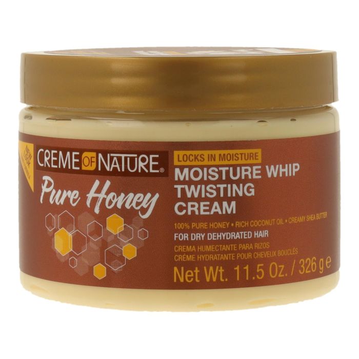 Creme of Nature Definidor de rizos Pure Honey Moisturizing Whip Twist Cream 326G